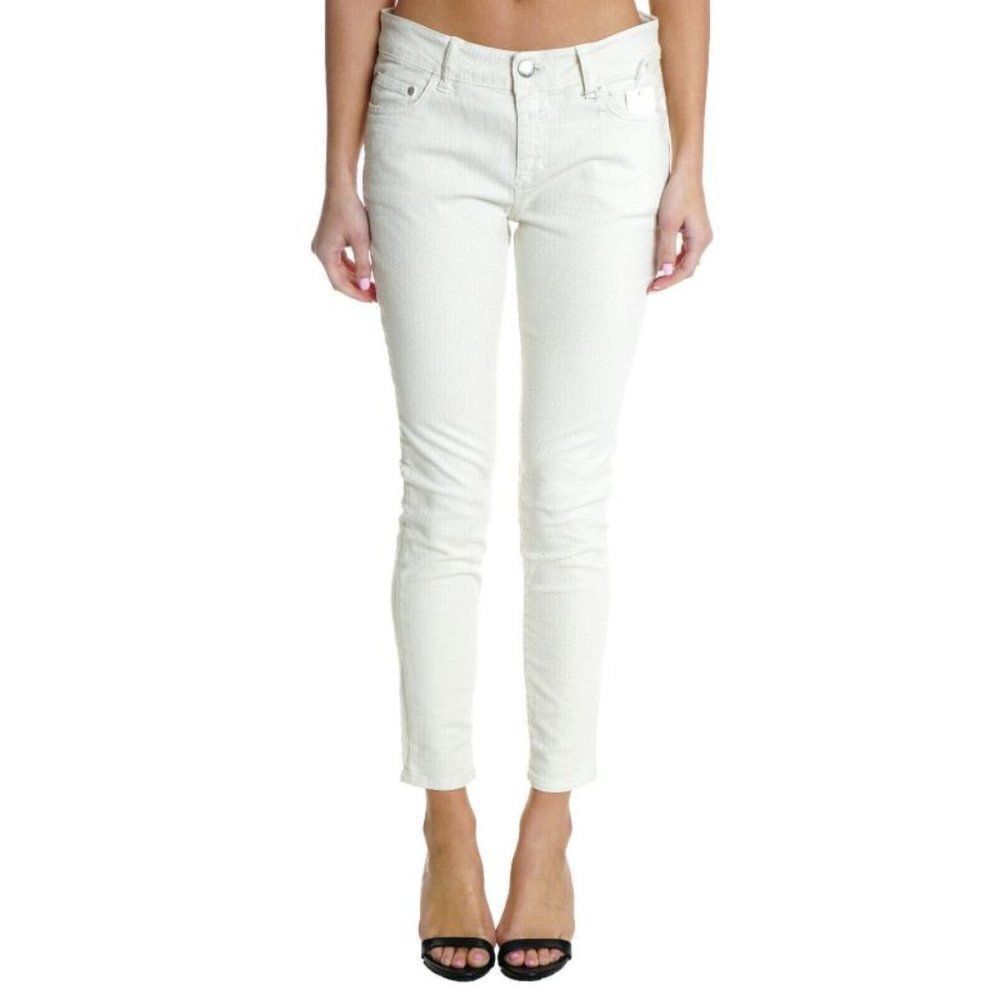 CLOSED Jaker winter White Cotton Blend Skinny Jeans 27